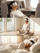[Light Gray] SilkSilky-UK 22Momme Sleep Mask 008