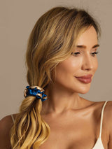 [Navy Dragon] SilkSilky-UK Scrunchie 002