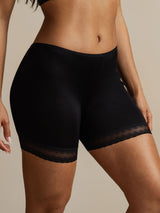 [Black] SilkSilky-UK Pure Silk Panty 006,