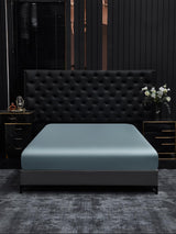 [Grayish Blue] SilkSilky-UK 19Momme Sheet 002