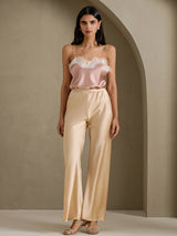 [Tuscany] SilkSilky-UK Spaghetti Strap V Neck Camisole 007