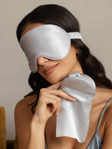 [Silver] SilkSilky-UK Sleep Mask 002