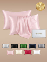 [Pink] SilkSilky-UK 30Momme Pillowcase 001