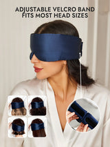 [Dark Blue] SilkSilky-UK Sleep Mask 004