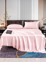 [Pink] SilkSilky-UK 22Momme Pure Silk Bedding Set 001,