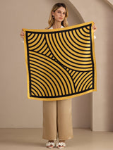 [Yellow Arcs] SilkSilky-UK Scarf 004