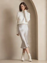 [Light Gray] SilkSilky-UK Skirt 005