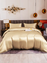 [Beige] SilkSilky-UK 19Momme Bed Linen Set 005