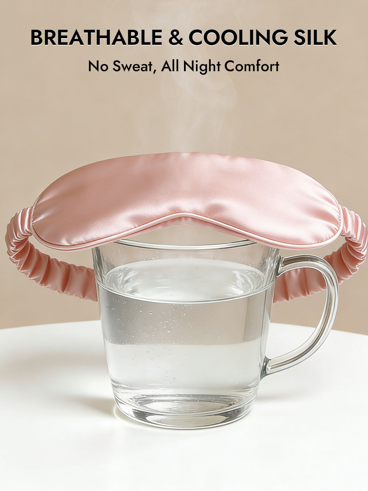 [Pink] SilkSilky-UK Sleep Mask 004