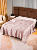 SilkSilky UK 22Momme Pure Silk Sheet PaleMauve 002