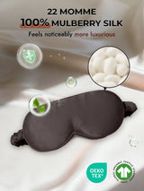 [Dark Gray] SilkSilky-UK Sleep Mask 006