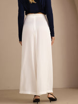 [White] SilkSilky-UK Womens Pants 002