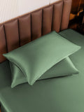 SilkSilky UK 30Momme Pure Silk Pillowcase GrayishGreen 004