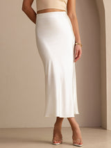 [Ivory] SilkSilky-UK Skirt 001