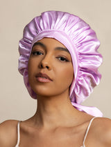 [Lavender] SilkSilky-UK Sleep Cap 001