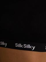 [Black] SilkSilky-UK Sleeveless Crew Neck Camisole 007