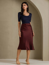 [Coffee] SilkSilky-UK Skirt 001