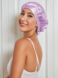 SilkSilky UK Pure Silk Sleep Cap Lavender 005