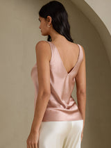 [Tuscany] SilkSilky-UK Sleeveless V Neck Camisole 002