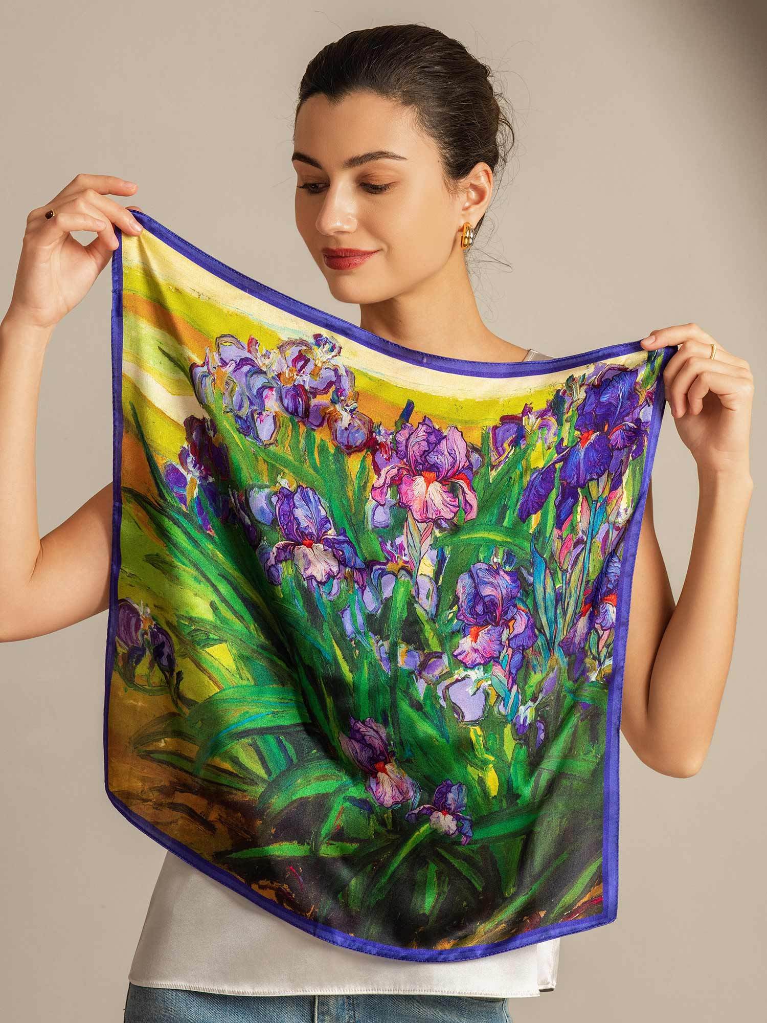 [P094] SilkSilky-UK Pure Silk Scarf 006