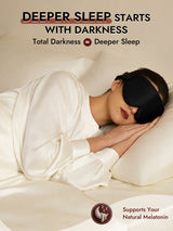 [Black] SilkSilky-UK Sleep Mask 005