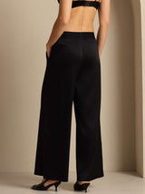 [Black] SilkSilky-UK 19Momme Silk Womens Pants 002