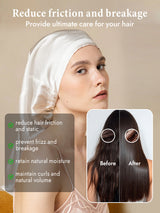 [White] SilkSilky-UK Sleep Cap 004