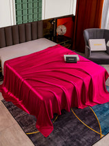 [Wine] SilkSilky-UK 25Momme Sheet 001
