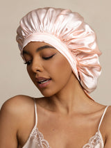 [Light Pink] SilkSilky-UK Sleep Cap 003