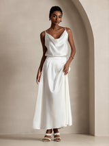 [White] SilkSilky-UK Skirt 005