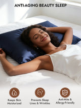[Dark Blue] SilkSilky-UK 30Momme Pillowcase 003