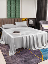[Silver] SilkSilky-UK 25Momme Bed Linen Set 005