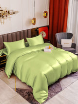 [Mint Green] SilkSilky-UK 19Momme Pure Silk Bedding Set 006