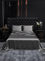 [Dark Gray] SilkSilky-UK 19Momme Bed Linen Set 002