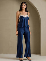 [Dark Blue] SilkSilky-UK Women's Pants 005
