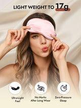 [Pink] SilkSilky-UK Sleep Mask 005