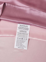 [PaleMauve+LightPink] SilkSilky-UK 22Momme Pure Silk Bedding Set 008,