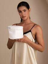 [White] SilkSilky-UK Laundry Wash Bags 005