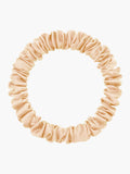 SilkSilky-UK 19Momme Pure Silk Scrunchie Champagne 004