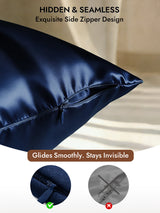 [Dark Blue] SilkSilky-UK 30Momme Pillowcase 006