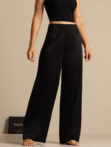 [Black] SilkSilky-UK 19Momme Silk Womens Pants 003