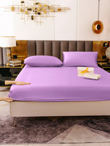 [Lavender] SilkSilky-UK 19Momme Bed Linen Set 006
