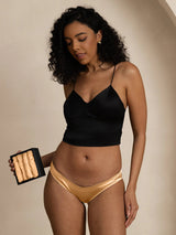 [Champagne] SilkSilky-UK 19Momme Panty 006