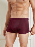 SilkSilky UK Silk Knitted Mens Underwear Wine 003