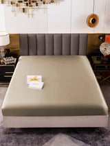 [Khaki] SilkSilky-UK 19Momme Sheet 002