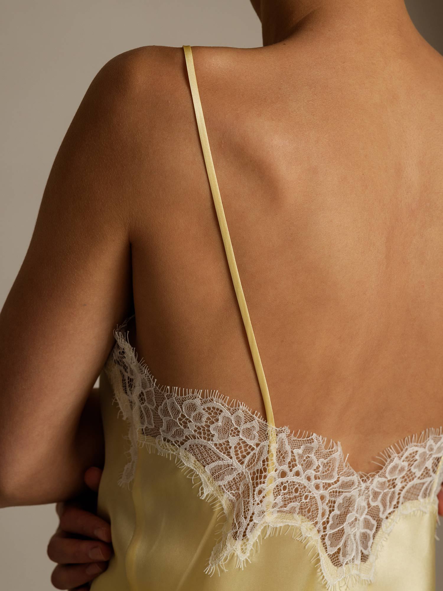 [LightYellow] SilkSilky-UK Pure Silk Camisoles 005