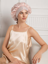 [Pale Mauve] SilkSilky-UK Sleep Cap 009