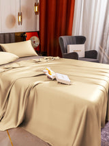 [Beige] SilkSilky-UK 19Momme Bed Linen Set 004