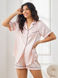 SilkSilky-UK-Pure-Silk-Short-Sleeve-Lapel-Women's-Pyjamas-Pink-004