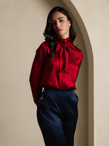 [Dark Blue] SilkSilky-UK Women's Pants 008